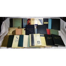 Heirloom Yearbook, Burlington High School [Also Fleur de Lis 1920; The Kick Off  1929; The Trail Blazer 1931] (32 volume set)